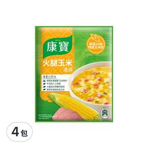 Knorr 康寶 自然原味 火腿玉米, 49.7g, 4包