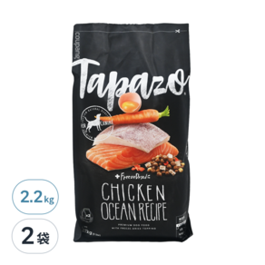 Tapazo 成幼犬 凍乾三重奏 5lb, 低敏海魚配方, 2.27kg, 2袋