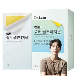 Dr.Lean WCS 穀胱甘肽口腔貼片 30片, 12g, 1盒