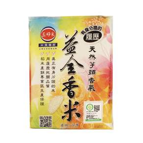 三好米 履歷益全香米, 2.2kg, 1包