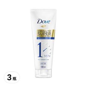 Dove 多芬 一分鐘深層修護護髮精華 藍, 180ml, 3條