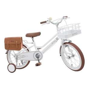 iimo 兒童腳踏車 16吋, 時尚白