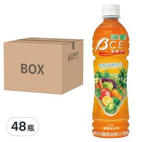 波蜜 果菜汁BCE, 580ml, 48瓶