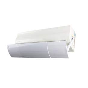 BBOMMA 黏貼式冷氣機擋風板 56-102cm*18cm 白色, 1個