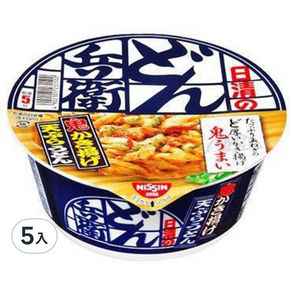 NISSIN 日清 咚兵衛 天婦羅烏龍麵, 99g, 5入