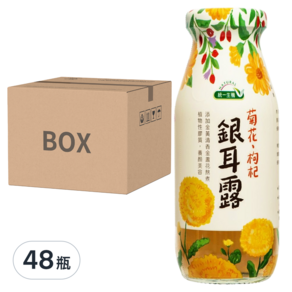 統一生機 菊花枸杞銀耳露, 200ml, 48瓶