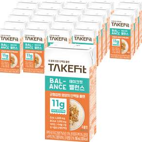 TAKEFIT 平衡穀物風味蛋白飲料, 190毫升, 24個