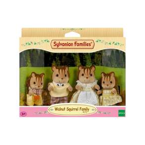 EPOCH Sylvanian Families 森林家族 松鼠家庭, SY-4172, 1盒