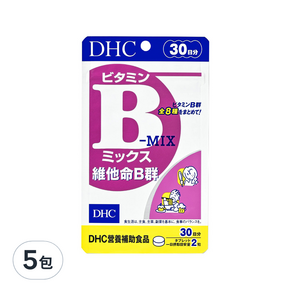 DHC 維他命B群 30日份 台灣公司貨, 60顆, 5包