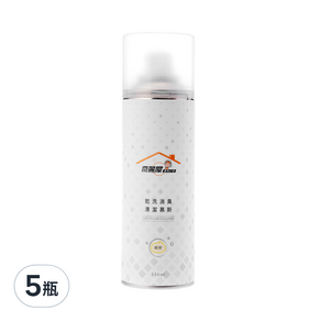 奇麗屋 乾洗消臭清潔慕斯, 250ml, 5瓶