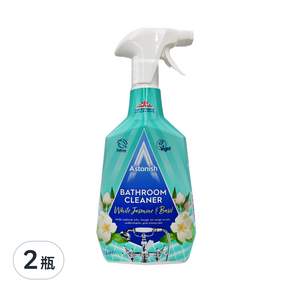 Astonish 抑菌除污浴廁清潔劑, 白茉莉羅勒, 750ml, 2瓶