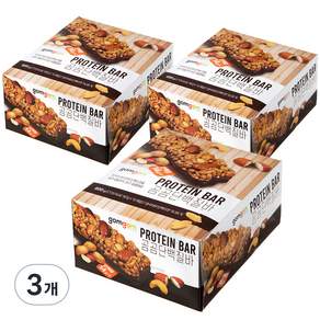 gomgom 堅果穀物蛋白質能量棒 12條入, 600g, 3盒