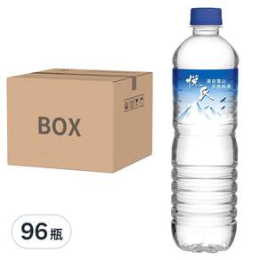 悅氏 礦泉水, 600ml, 96瓶