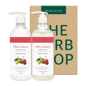 The Herb Shop 身體禮品套組 No.2 Olive & Cherry, 1套