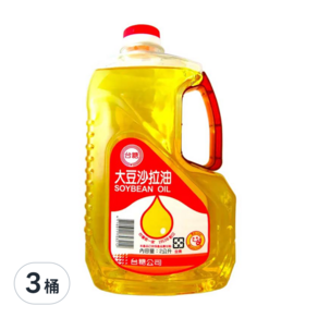 台糖 沙拉油, 2L, 3桶