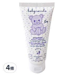 babycoccole 寶貝可可麗 滋潤舒緩護膚霜, 75ml, 4條