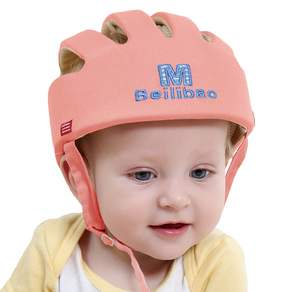 Beilibao 嬰兒護頭帽, 橘色, 1入