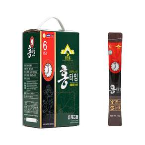 6年根紅蔘濃縮飲隨身包 100條入, 1盒, 1500g