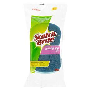 Scotch-Brite 煎鍋洗滌器, 2入, 1個