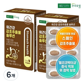 Konkuk Dairy Stomach Health 甘草提取液 22.5g, 30顆, 6個