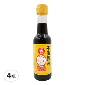 Yamaka 子供醬油, 150ml, 4瓶
