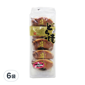 KOTOBUKI 壽製菓 栗子銅鑼燒 5入, 355g, 6袋