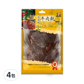 金安記 五香牛肉乾, 45g, 4包