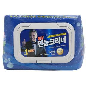 Dongsung Cleaner 掀蓋式萬用濕紙巾 100張, 3包