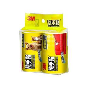 3M 隨手黏毛絮補充包 居家用 70張 2入, 1包