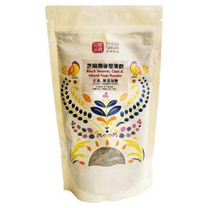 源順食品 芝麻燕麥堅果飲 無糖, 400g, 1包