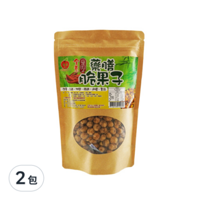 皇品 脆果子 藥膳香辣, 300g, 2包