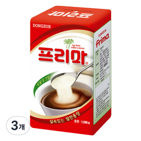 Dongsuh 植物性奶精粉隨身包, 1.2kg, 1盒, 3盒