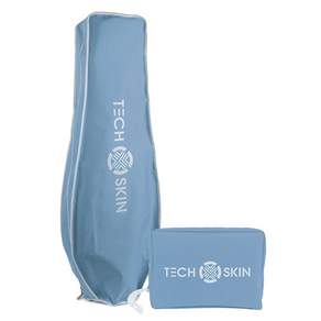 TECH SKIN 輕量旅行航空保護套 + 小袋套組, 天藍色