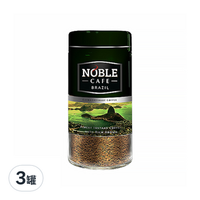 NOBLE CAFE 醇品巴西咖啡, 100g, 3罐