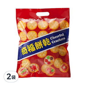 掬水軒 奇福餅乾 量販包 奶素, 320g, 2袋