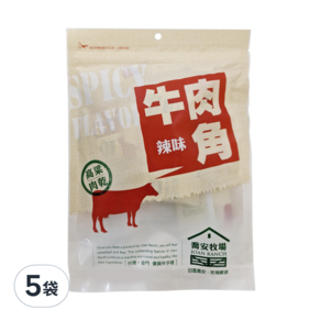 喬安牧場 高粱酒辣味牛肉角, 170g, 5袋