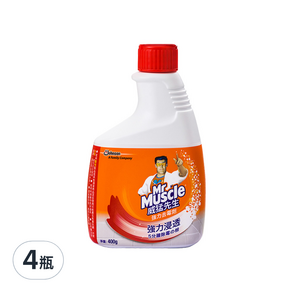 Mr Muscle 威猛先生 強力去霉劑 補充瓶, 400g, 4瓶