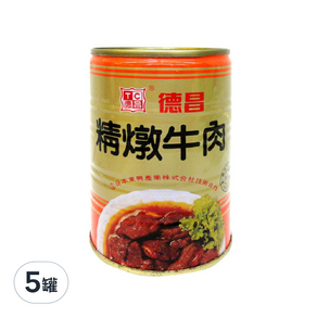 德昌 精燉牛肉罐, 440g, 5罐