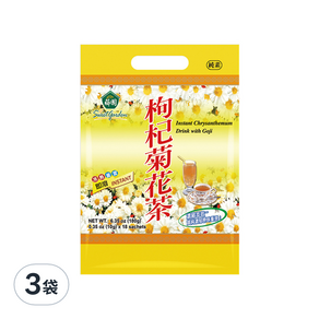 薌園 枸杞菊花茶, 10g, 18包, 3袋
