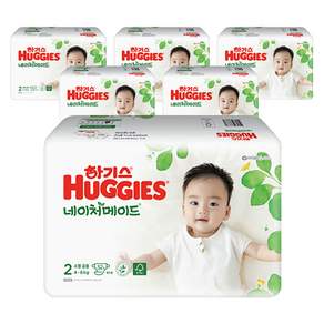 HUGGIES 好奇 Nature Made 純淨黏貼型尿布, S, 312片