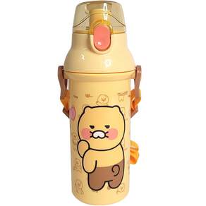 LILFANT KAKAO FRIENDS 春植肩背按壓式水瓶, 500ml, 混色