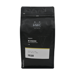 HWC 黑沃咖啡 序曲系列 第5號協奏曲 咖啡豆, 454g, 1包