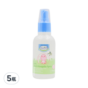 Baan 貝恩 嬰兒防蚊噴液 0歲以上, 100ml, 5瓶