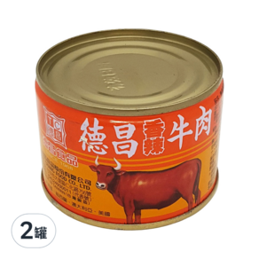 德昌 香辣牛肉罐, 180g, 2罐