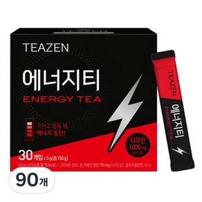 TEAZEN 能量茶, 5g, 90個