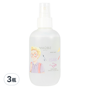 MAUBE 身體香氛噴霧 麝香, 200ml, 3瓶