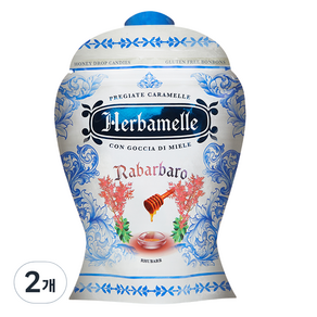 Herbamelle Erbamele 蜂蜜大黃糖, 2個, 100g