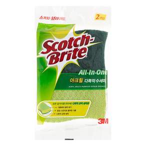 Scotchbrite 一體成型丙烯酸多用途洗滌器, 詳見商品包裝或請洽境外廠商, 1個