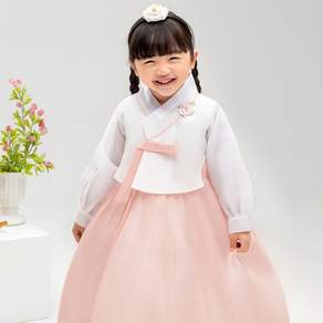 geumdongi hanbok 女童袖蕾絲韓服套裝 AW159
