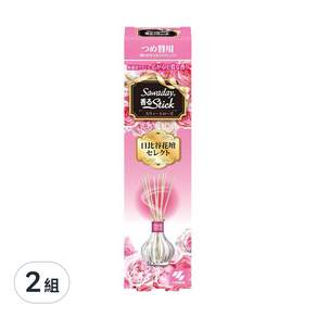 小林製藥 精油擴香劑補充瓶, 玫瑰香, 70ml, 2組